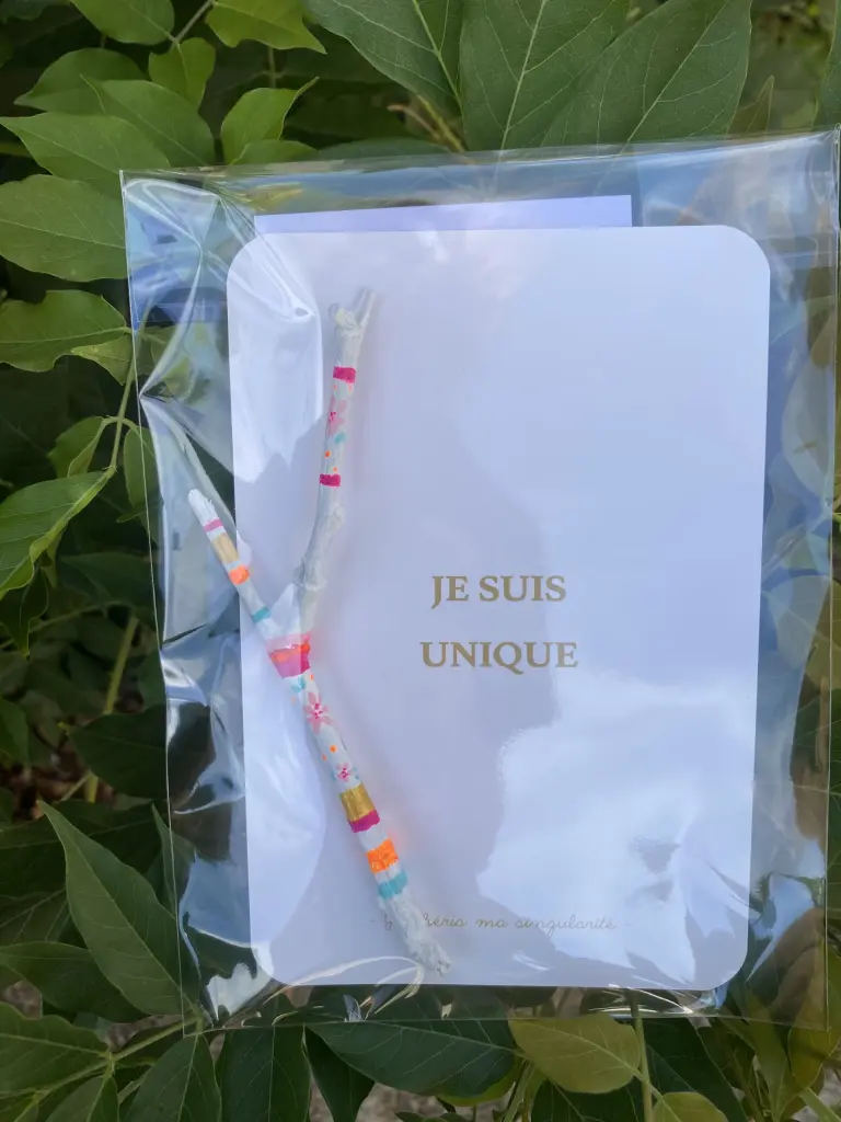 Grigri Unique - carte + mantra + bâton de parole miniature sous blister